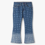 Hearts Flared Leg Denim Girls Pants + Leggings Hatley