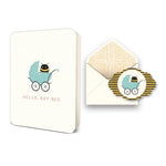 Hello, Bay-Bee Deluxe Greeting Card Paper Goods Studio Oh!