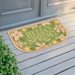 Hello Spring Blossoms Doormat Home Decor Design Imports