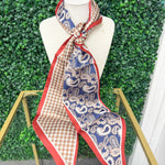 Heritage Paisley Satin Scarf - Sugar Babies Children's Boutique/Meg's Shoppe