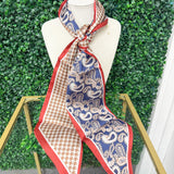 Heritage Paisley Satin Scarf - Sugar Babies Children's Boutique/Meg's Shoppe