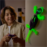 Hex Bots Wall Crawler - Glow in the Dark Gecko Toys Spin Master
