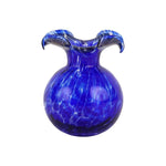 Hibiscus Glass Cobalt Tortoiseshell Bud Vase Kitchen + Entertaining Vietri