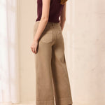 High Rise Fly Front Palazzo Pant - Fossil Jeans Tribal