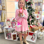 Ho Ho Ho Applique Dress - Sugar Babies Children's Boutique/Meg's Shoppe