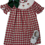 Ho Ho Ho Smocked Bishop Girls Occasion Dresses Banana Split