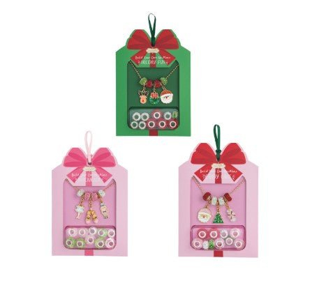 Holiday Build Your Own Necklace Sets - Assorted Seasonal Mudpie