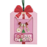 Holiday Build Your Own Necklace Sets - Assorted Seasonal Mudpie Candy Cane
