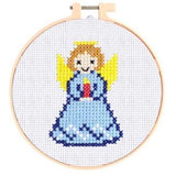 Holiday Cross Stitch Embroidery - Assorted Seasonal Two's Company Angel