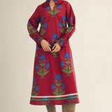 Holiday Garden Dress - Burgundy - Sugar Babies Children's Boutique/Meg's Shoppe