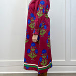 Holiday Garden Dress - Burgundy Long Dresses Jodifl