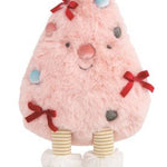 Holiday Plush Pals - Assorted Seasonal Mudpie Pink Tree