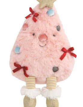 Holiday Plush Pals - Assorted Seasonal Mudpie Pink Tree