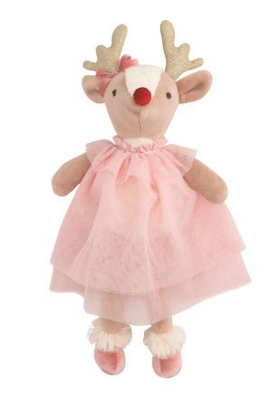 Holiday Plush Pals - Assorted Seasonal Mudpie Reindeer