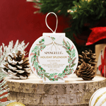 Holiday Splendor - Golden Pear Holiday Wreath Body Buffer Self-Care Spongellé