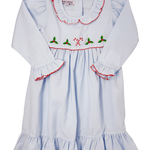Holly & Candy Gown - Blue Kids Pajamas Sweet Dreams