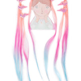 Hollywood Hearts Hair Extensions - Sugar Babies Children's Boutique/Meg's Shoppe