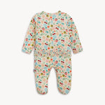 Honey Blossom Modal Footie Baby Sleepwear Magnetic Me
