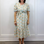 Honey Petal Dress - Apricot Long Dresses Jodifl
