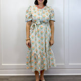 Honey Petal Dress - Apricot Long Dresses Jodifl