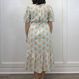 Honey Petal Dress - Apricot Long Dresses Jodifl