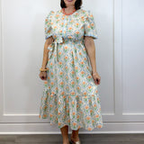 Honey Petal Dress - Apricot Long Dresses Jodifl