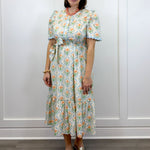 Honey Petal Dress - Apricot Long Dresses Jodifl