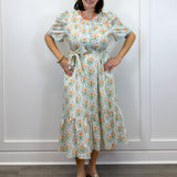 Honey Petal Dress - Apricot Long Dresses Jodifl