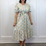 Honey Petal Dress - Apricot Long Dresses Jodifl