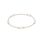 Hope Purpose Pearl Bracelet - Silky White Bracelets enewton