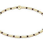 Hope Sincerity Pattern 2mm Bead Bracelet - Chocolate - Sugar Babies Children's Boutique/Meg's Shoppe
