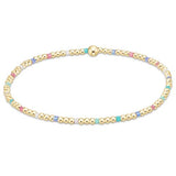 Hope Sincerity Pattern 2mm Bead Bracelet - Hot Mess Bracelets enewton