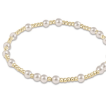 Hope Unwritten 4mm Bead Bracelet - Pearl Bracelets enewton
