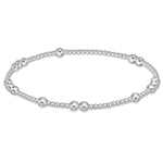 Hope Unwritten 4mm Bead Bracelet - Sterling Bracelets enewton