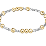 Hope Unwritten 5mm Bead Bracelet - Mixed Metal Bracelets enewton