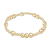Hope Unwritten 6mm Bead Bracelet - Gold Bracelets enewton
