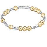 Hope Unwritten 6mm Bead Bracelet - Mixed Metal Bracelets enewton