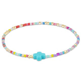 Hope Unwritten Signature Cross Bracelet - Hot Mess Bracelets enewton