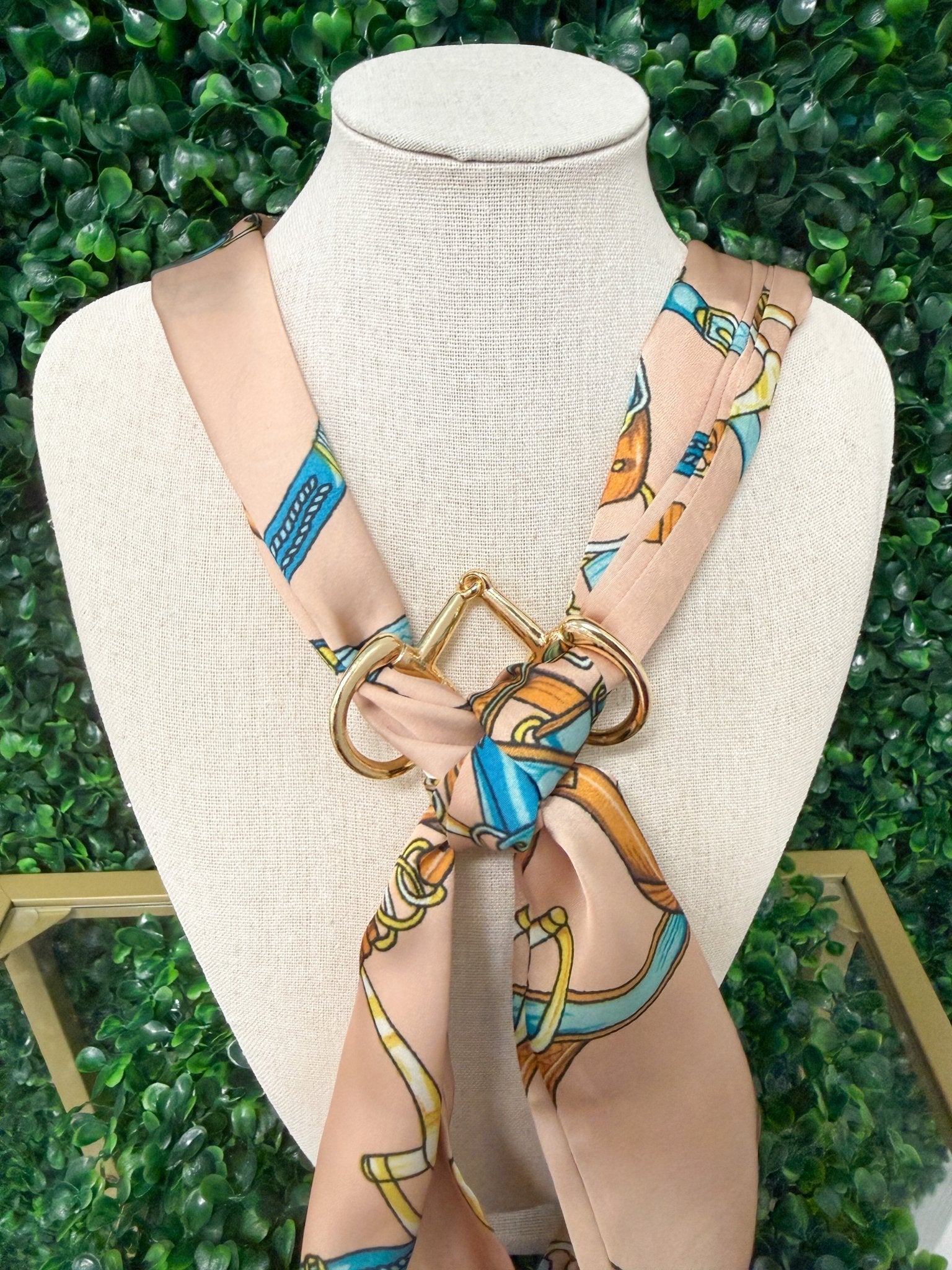 Horsebit Scarf Ring - Sugar Babies Children's Boutique/Meg's Shoppe
