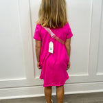 Hot Pink T-Shirt Dress Girls Play Dresses Mila & Rose