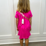 Hot Pink T-Shirt Dress Girls Play Dresses Mila & Rose