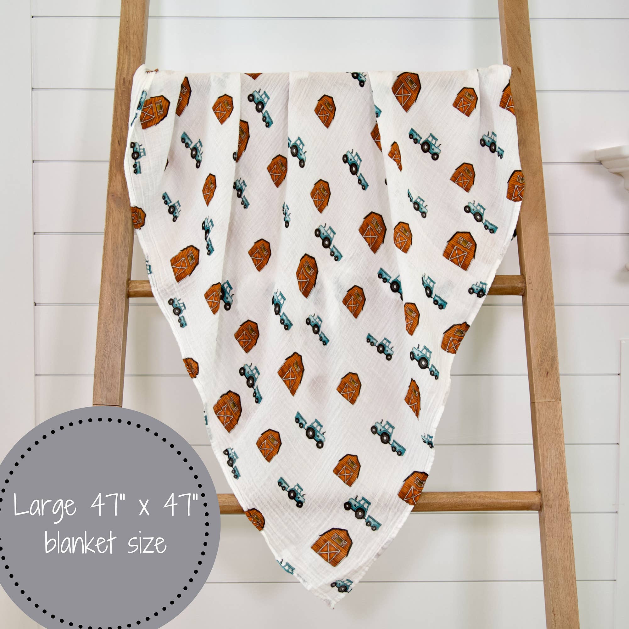 How We Roll Baby Muslin Swaddle Blanket Baby Accessories LollyBanks