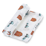 How We Roll Baby Muslin Swaddle Blanket Baby Accessories LollyBanks