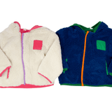 Hudson Bay Sherpa Boys Jacket w/ Stripe Rib - Sugar Babies Children's Boutique/Meg's Shoppe