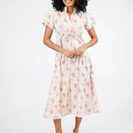 Hurley Dress - Garden Stripes Long Dresses Marigold