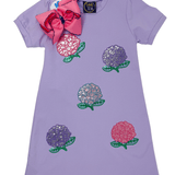Hydrangea Applique Dress Girls Play Dresses Emma Jean