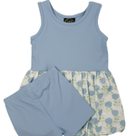 Hydrangea Bubble Dress w/ Shorts Girls Play Dresses Emma Jean