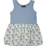 Hydrangea Bubble Dress w/ Shorts Girls Play Dresses Emma Jean