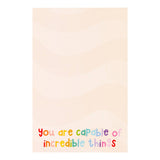 Incredible Things Notepad Paper Goods Callie Danielle