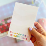 Incredible Things Notepad Paper Goods Callie Danielle